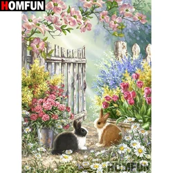 HOMFUN Full Square/Round Drill 5D DIY Diamond Painting