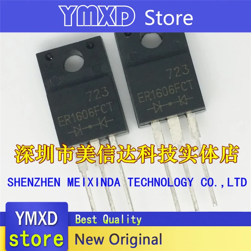 10pcs/lot New Original ER1606FCT Schottky Diode TO-220F In Stock