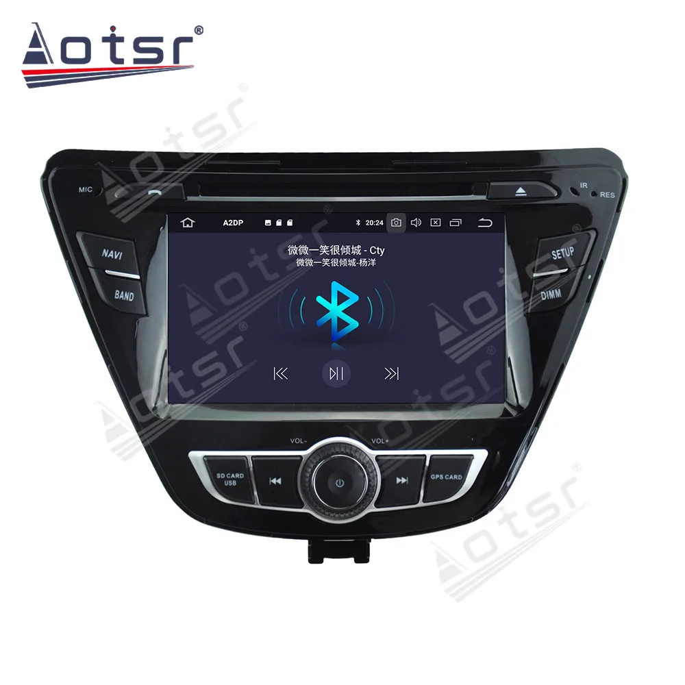 DSP Android 10 PX5/PX6 Car GPS Navigation for Hyundai Elantra 2014+ Auto Radio audio Stereo Multimedia Player Head Unit Carplay