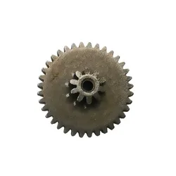 19mm Metal Duplicate Gear 10 Tooth 0.6M / 36 Teeth 0.5 Modulus Inner Hole 2mm Reduction Gears