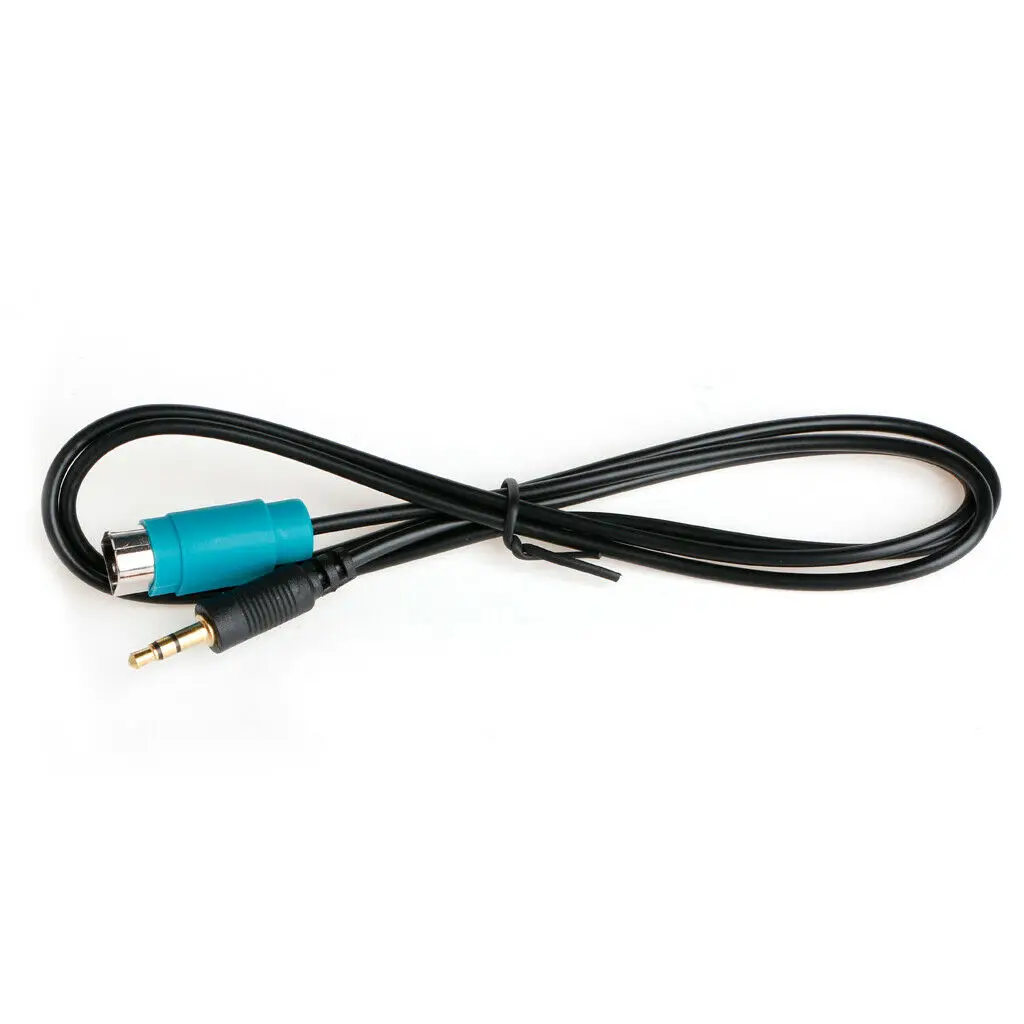 Carro aux mp3 3.5mm jack adaptador de áudio cabo KCE-236B fiação bens para CDA-9886 CDA-9886M CDE-9872 CDE-9874 IDA-X100