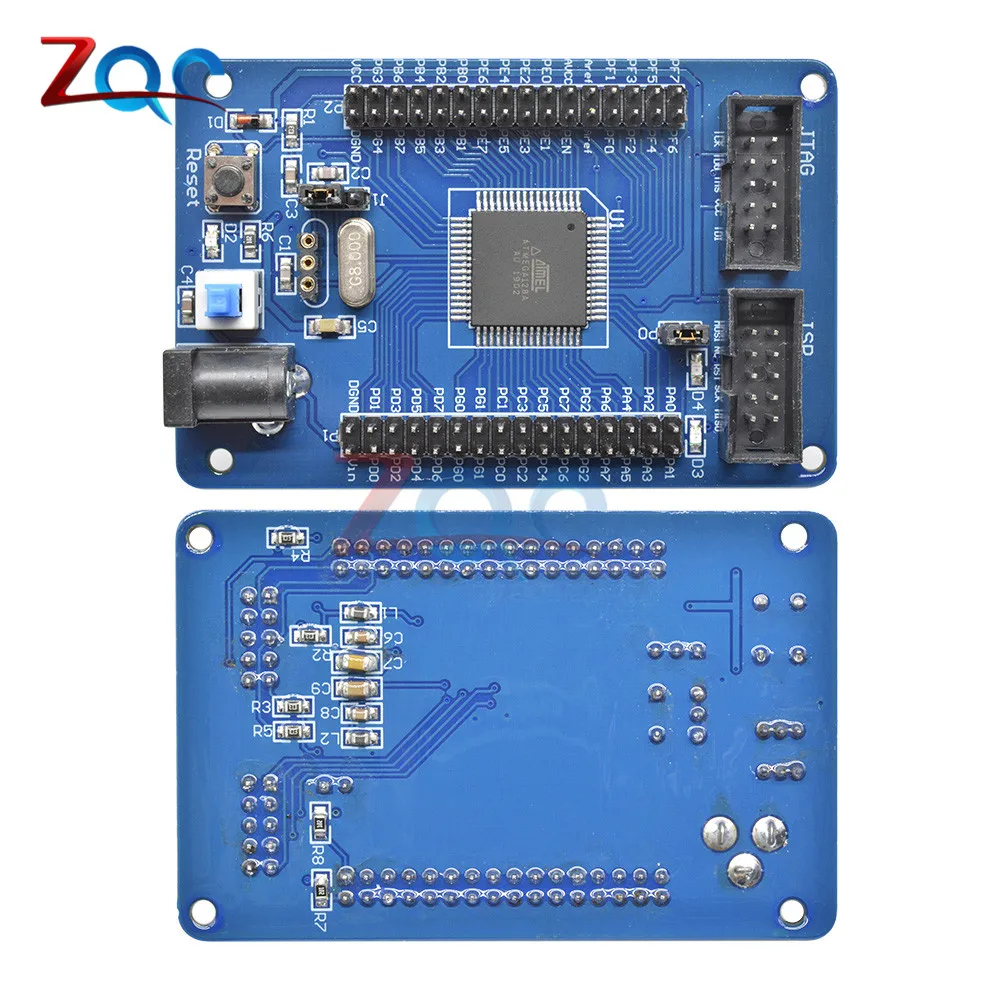 AVR ATmega64 ATmega128 AVR Minimum Core ISP JTAG Development Board Learning Board Core Board Component Pack Kit