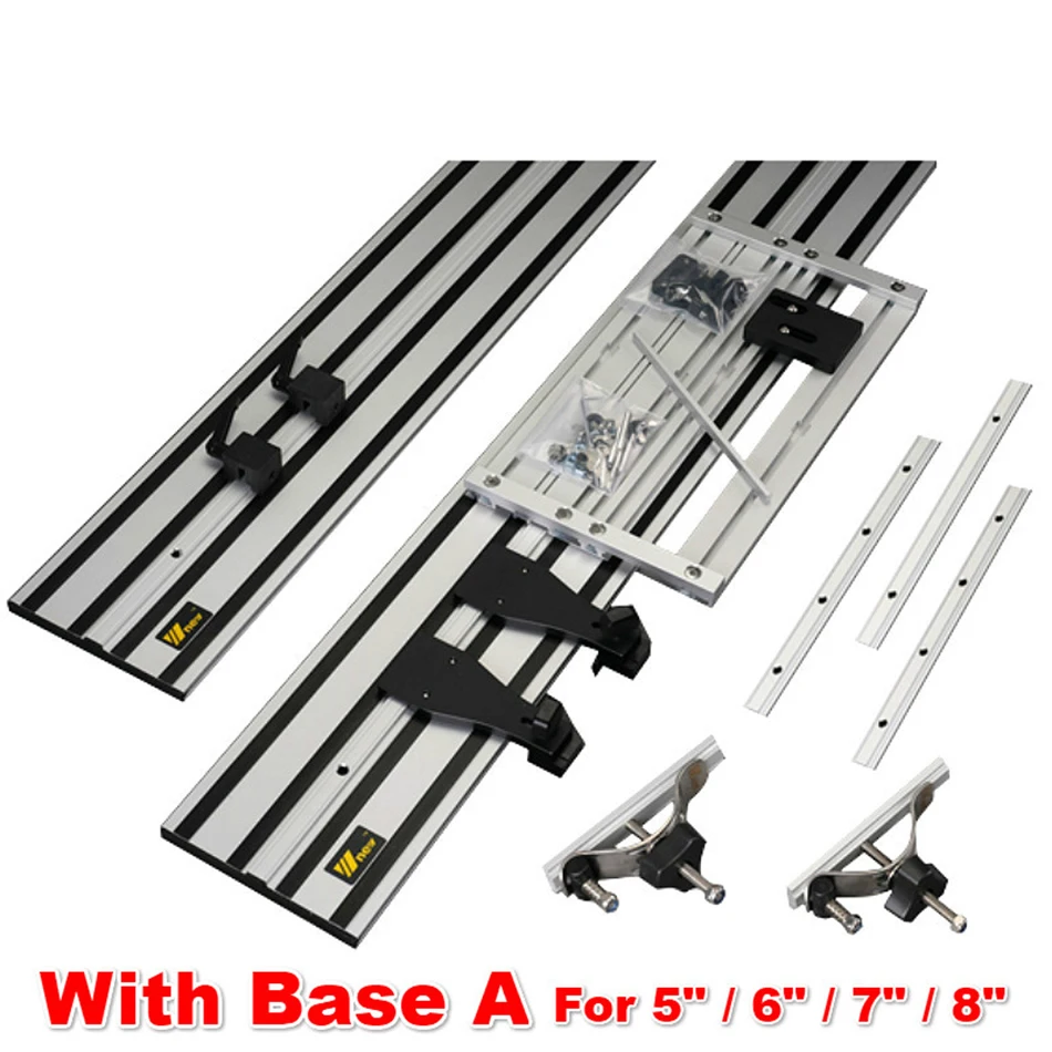 GanWei 2.8m Aluminium Alloy Engraving Machine Universal Guide Rail Set Woodworking Tools for Makita Electric Circular Saw