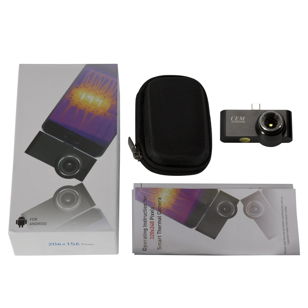 Cem T-10 telefone inteligente infravermelho óptica calor ir barato melhor câmera de imagem térmica preços android china imager térmico diagnóstico