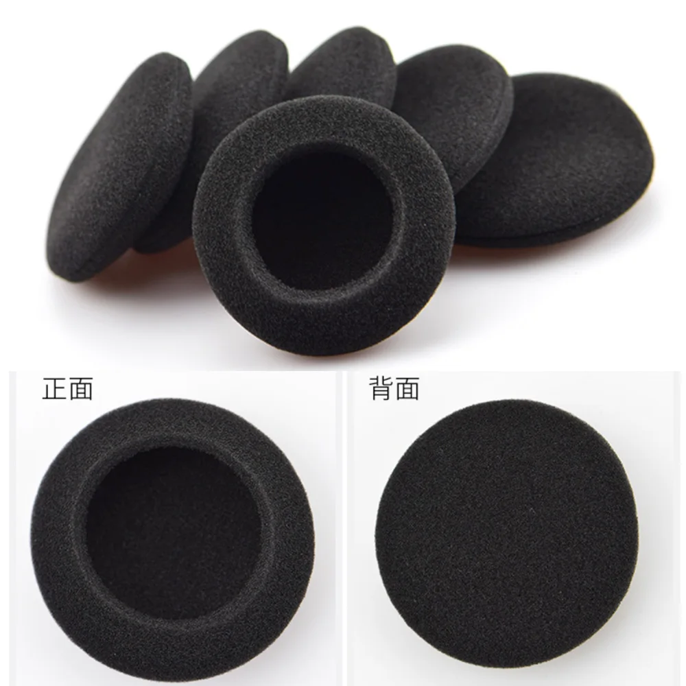 POYATU 5.5cm Ear Pads Headphone Earpads 55mm Ear Pads Headphone Earpads Replacement Cushion Cover Repair Parts Soft