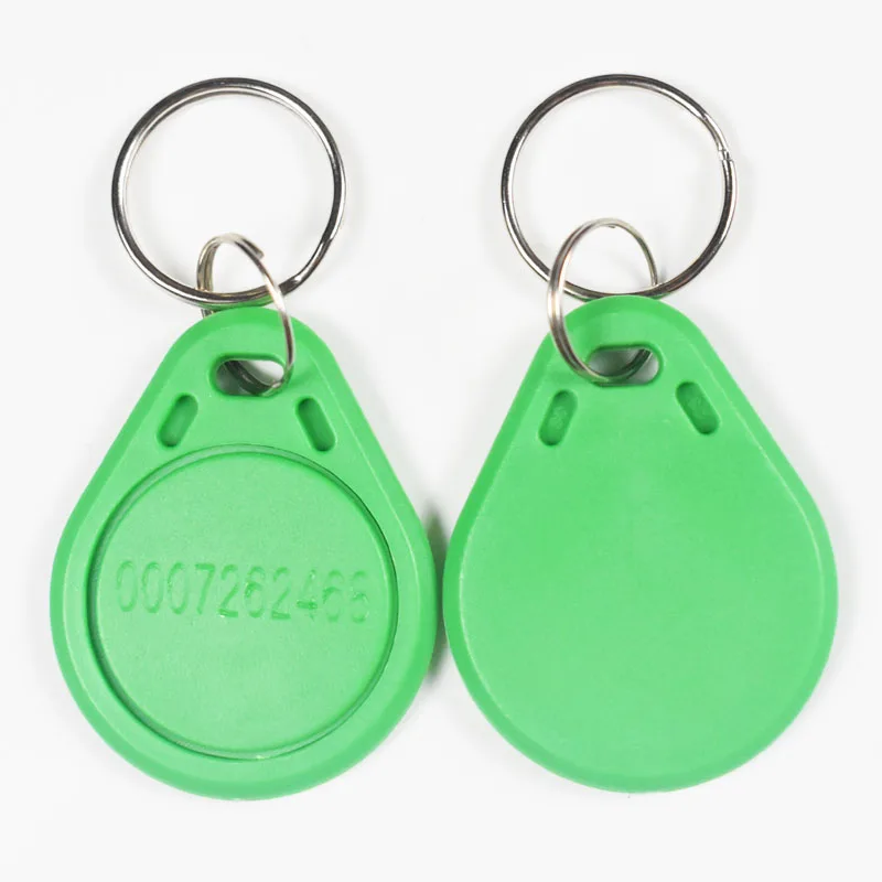 10Pcs/Lot 125Khz TK4100 RFID Proximity EM ID Card Token Tags Key Keyfobs for Access Control Time Attendance