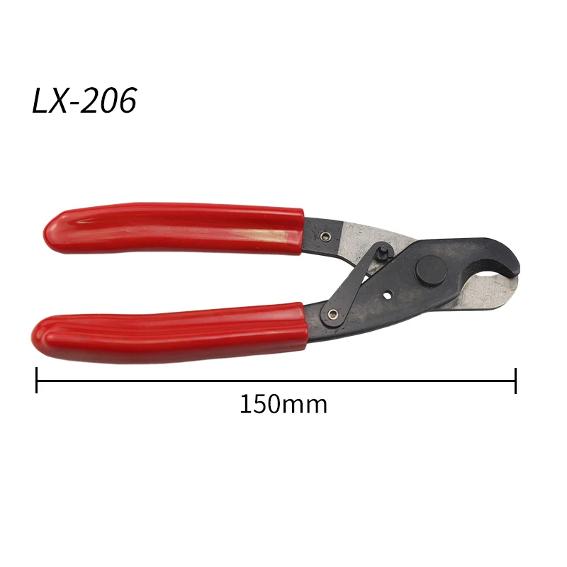 LX-206 Pemotong Kawat Aluminium Tembaga Kabel Kawat Pemotong Kawat Alat Pemotong Plier Memotong Hingga 35Mm Pengupas Kawat Alat Tangan Listrik