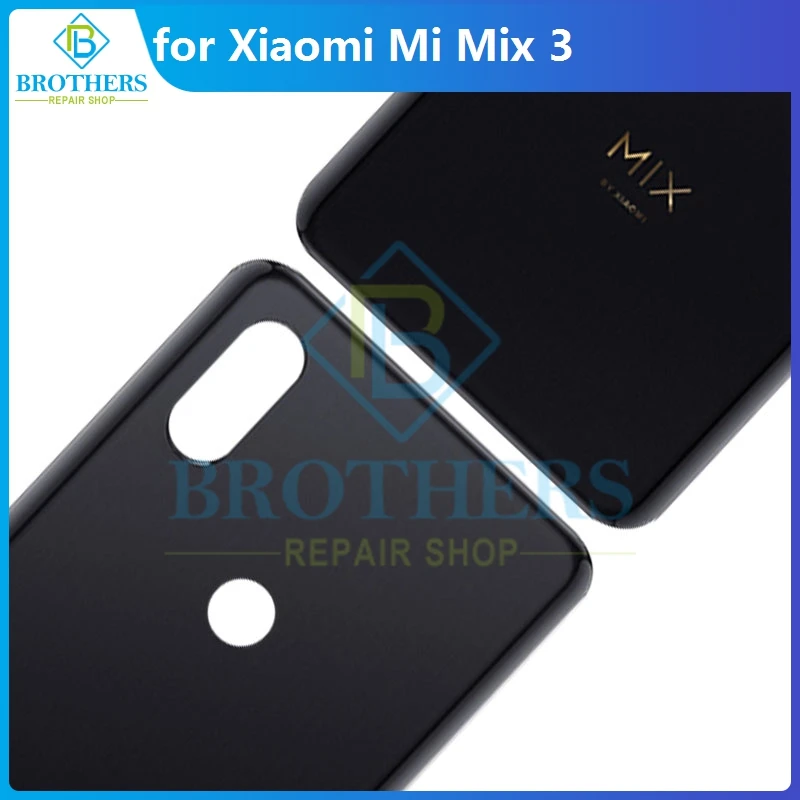 Original Battery Housing for Xiaomi Mi Mix 3 for Xiaomi Mix3 Battery Door Back Cover Case Rear Housing for Xiaomi M1810E5A Top