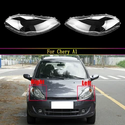 Car Front Headlight Glass Headlamps Transparent Lampshade Lamp Shell Headlight Cover Lens For Chery A1