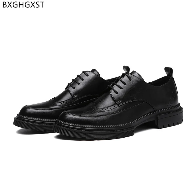 Cho Công Sở Nam Oxford Nam Đầm Giày Da Cao Cấp Thương Hiệu Giày Cưới Cho Nam 2022 Chaussure Homme Zapatos Hombre