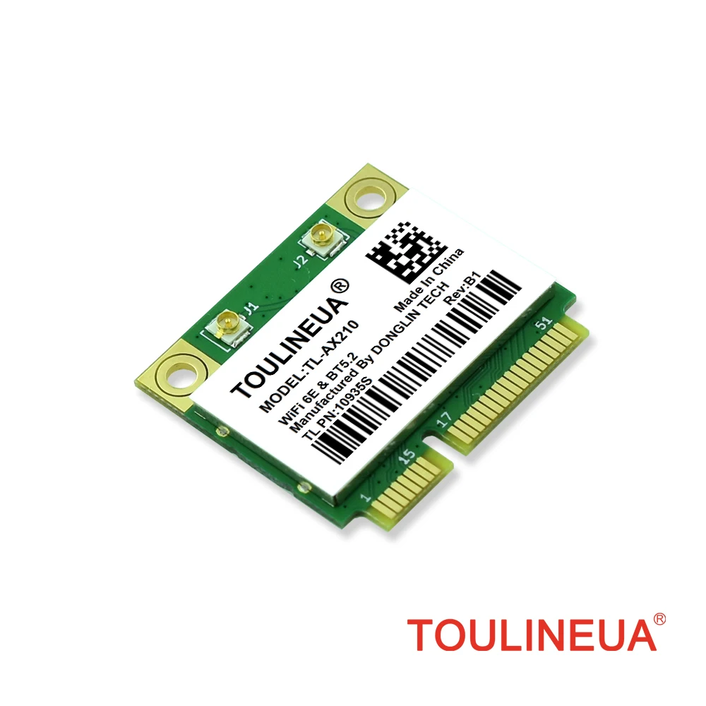 TL-AX210 AX210 WIFI 6E BT5.2 Intel AX200 8265 8260 7265 9260 AX210HMW Mini PCIe AX210NGW Network Card PK 8265NGW