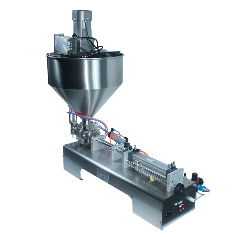 3-5000ml Mixing Filling Machine Electric Stirring Piston Filler Pneumatic Bottling Equipment SS304 food safe Filling SHENLIN