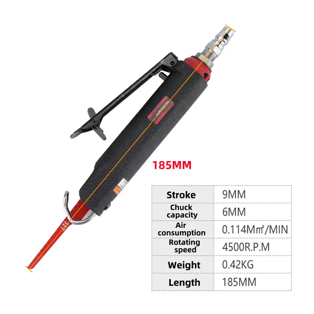 HIFESON 2-in-1 Reciprocating  Saw and Air Files Kit Pneumatic Air File  Reciprocating File Polishing Tools File Polisher  510