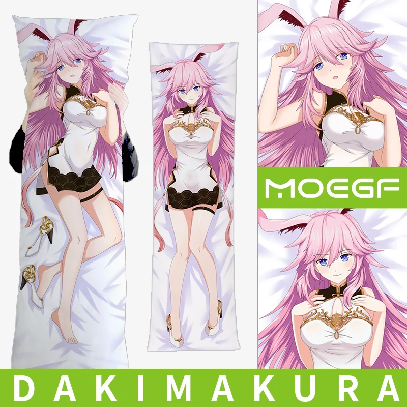 Dakimakura Pillow Case, MmiHoyo, Yae Sakura Character, Waifu Comic Anime Pillow Cover