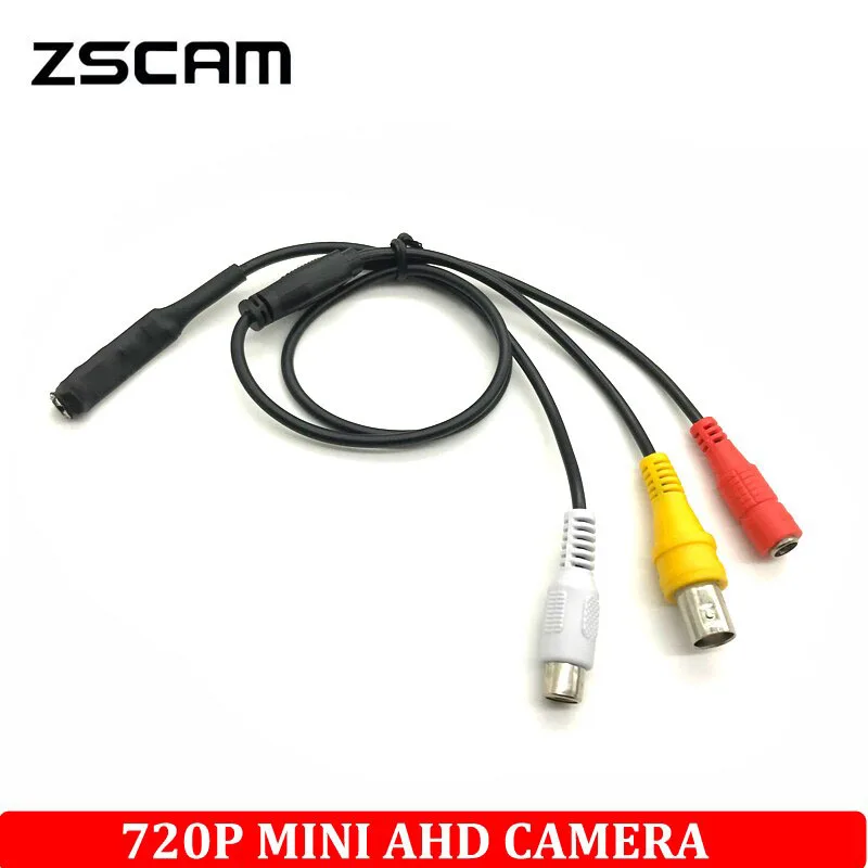 

ZSCAM 720P HD 1.0MP Mini Security Camera AHD 940NM Invisible light IR Night Vision Home Security CCTV Surveillance Wired Camera