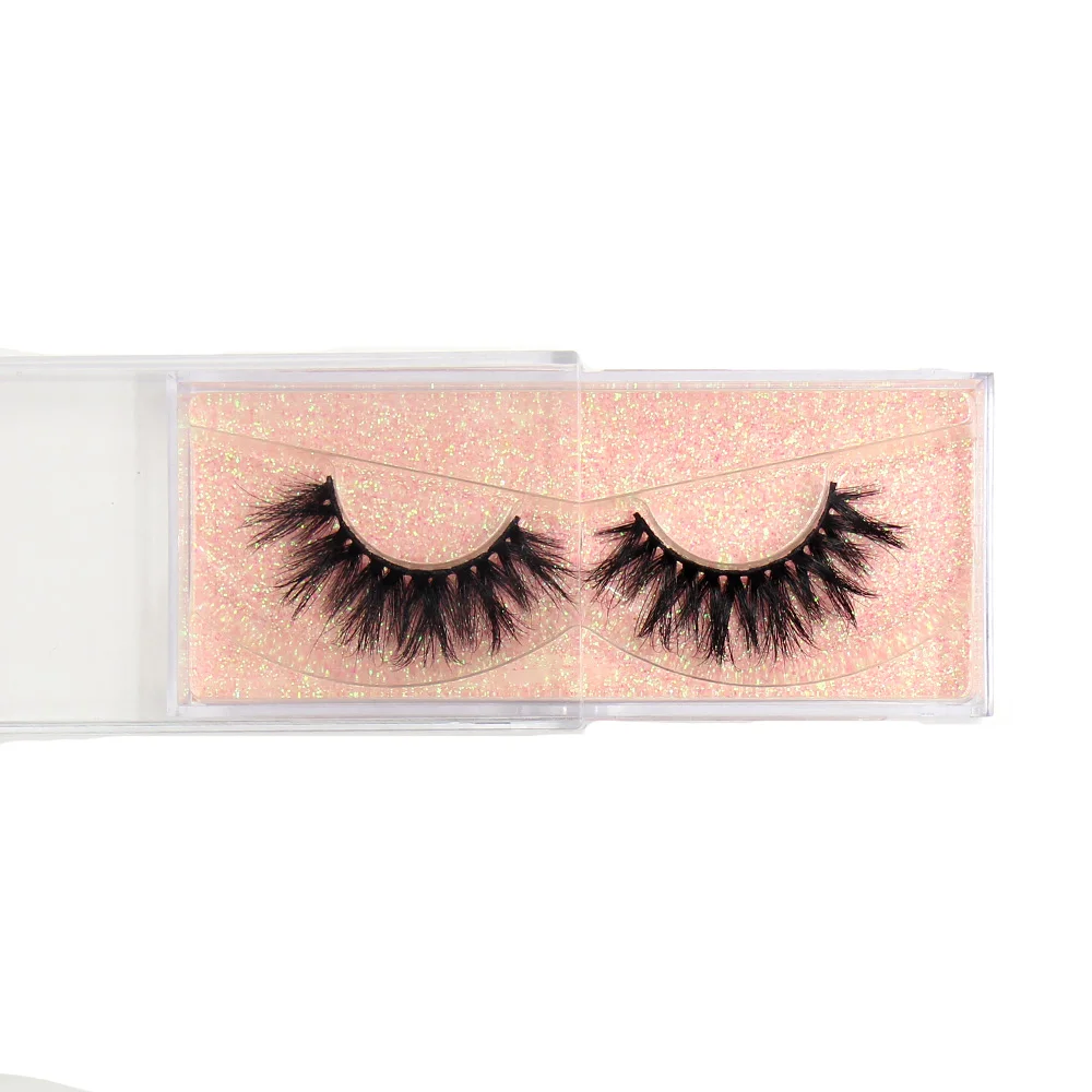 AMAOLAS 5D Mink Eyelashes Long Lasting Mink Lashes Natural Dramatic Volume Eyelashes Extension หนายาว 3D ขนตาปลอม