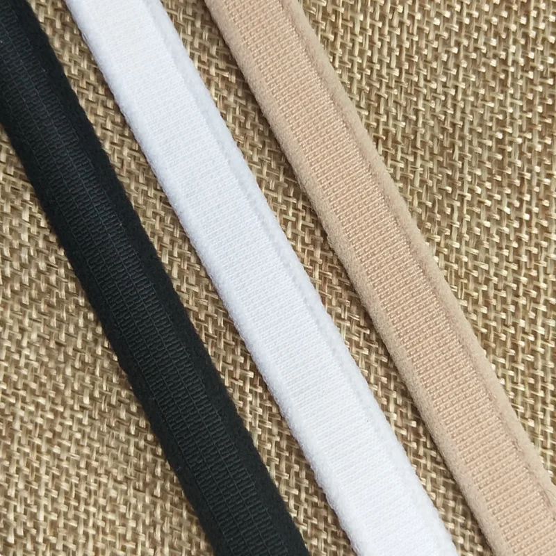 10/20meters 10mm Nylon Underwire Channeling Bra Ribbon Webbing for Making Sewing Bra Clothing DIY Underwear Garment Accessories