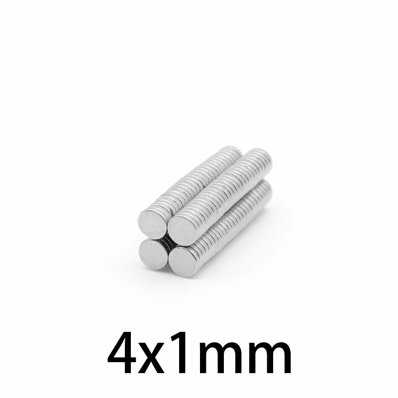 4x1 mm Mini Small Circular Magnets 4mmx2mm N35 Neodymium Magnet Dia 4*1.5mm Permanent NdFeB Magnets 4*0.5 mm 4*3 4*4 4*5 4*6 4x8