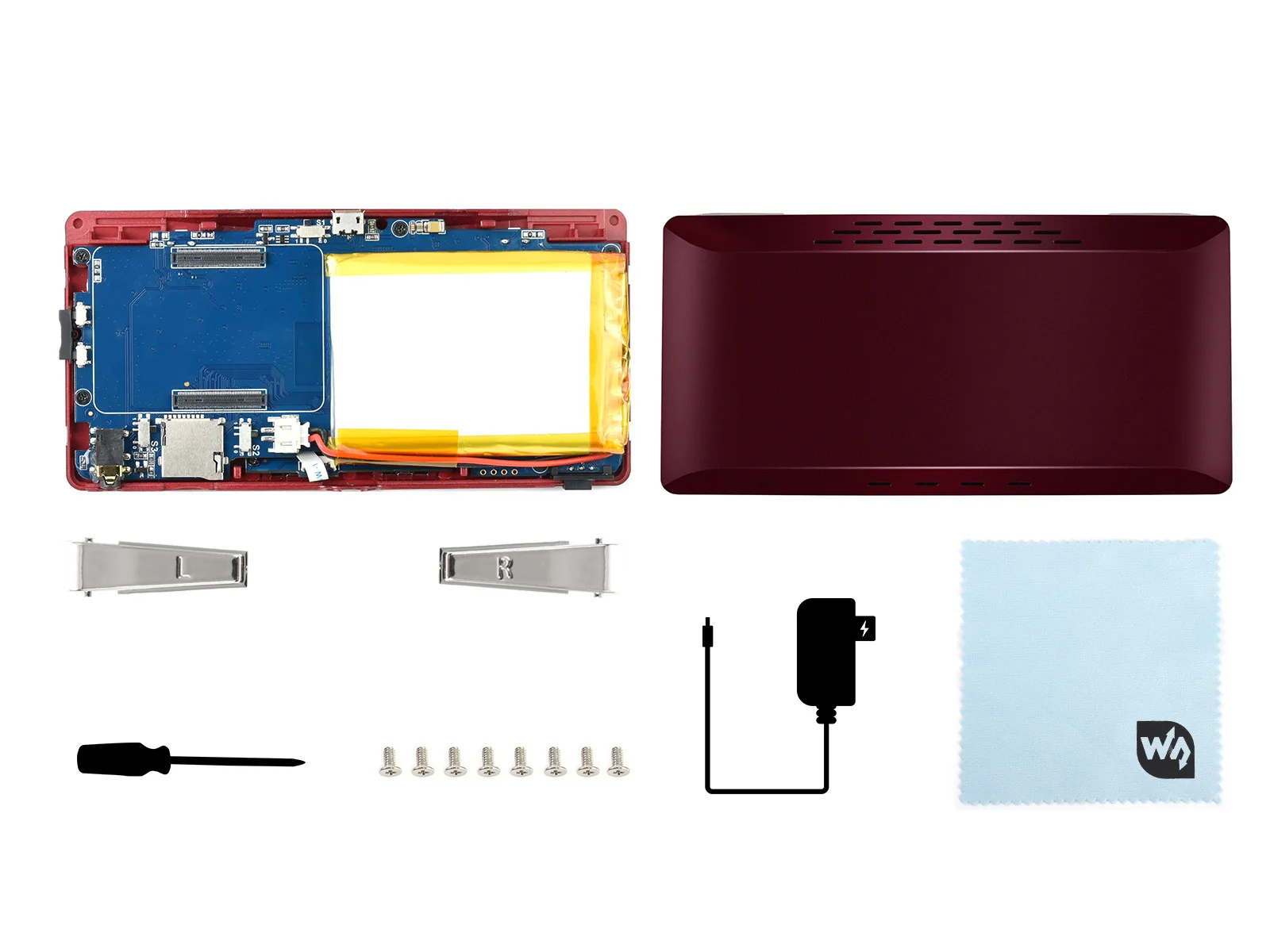 Imagem -05 - Waveshare Gpm280 Console de Jogo Portátil Baseado no Módulo de Cálculo Lite Raspberry pi Opcional Conectividade Wi-fi