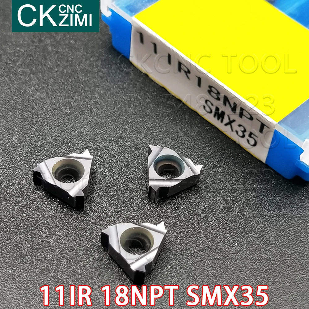 11IR 18NPT SMX35 Carbide Inserts internal Threading Inserts CNC wood turning tools Indexable Lathe Inserts for stainless steel