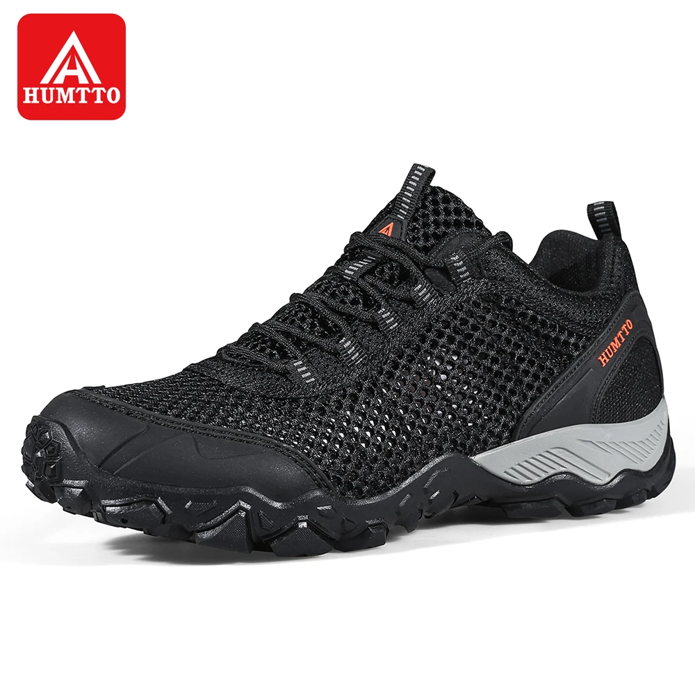 Humtto Outdoor Hiking Boots Breathable Lightweight High Quality Sports Trekking Footwear Couples Mountain Climbing Camping shoes