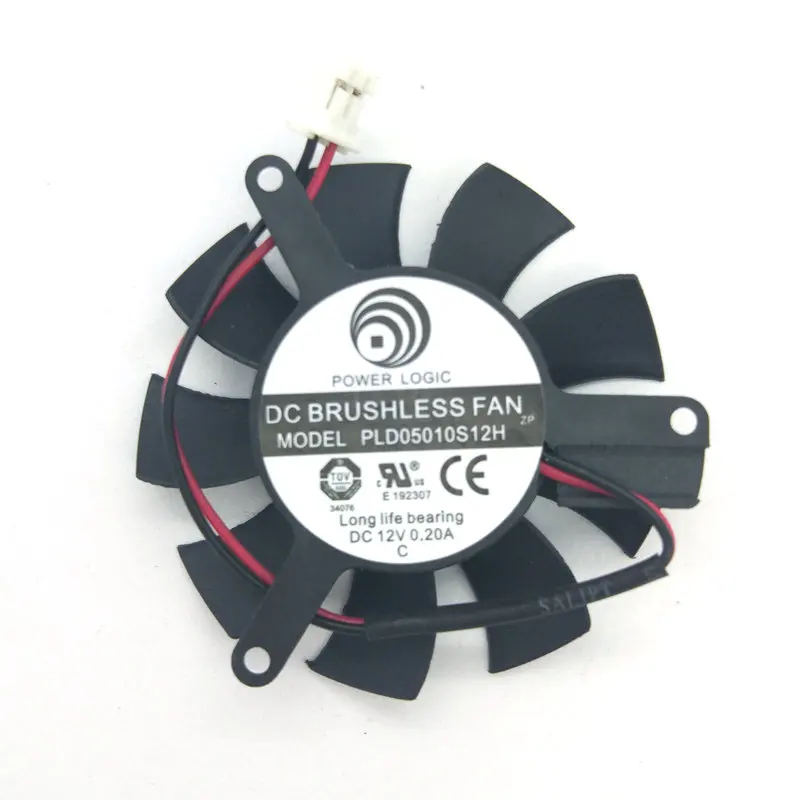 

Original PLD05010S12H DC12V 0.20A Diameter 47MM Pitch 39MM for Graphics card cooling fan