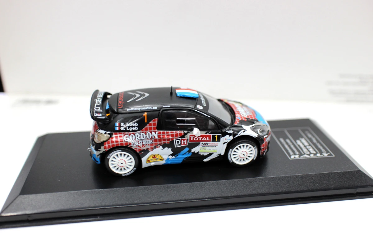 Diecast Club 1/43 Scale CitrRoen DS3 WRC 2013 Rally Racing Cars Model for collection gift