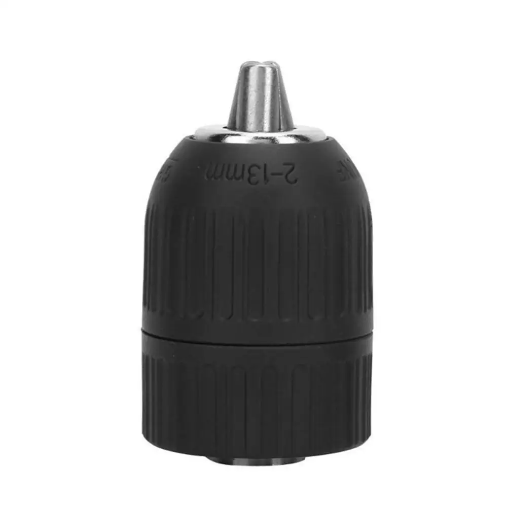 Portabrocas autoblocante, llave de mandril apretada a mano, martillo de impacto, soporte de broca de conversión, 2-13mm, 1/2 ", 20UNF