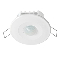 Ceiling mounted 12V 24V 110V 220V  Pir Motion Sensor Light Switch time delay adjustable ambient light adjustable