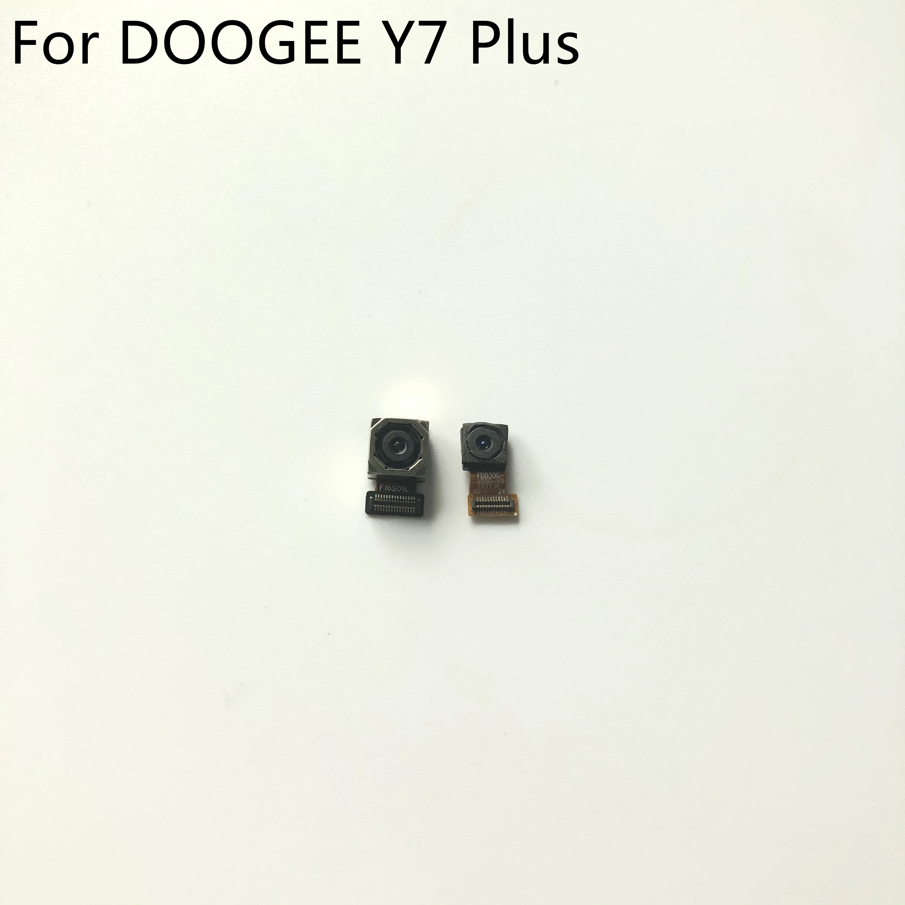 

DOOGEE Y7 Plus Back Camera Rear Camera 16.0+13.0MP Module For DOOGEE Y7 Plus MTK6757 Octa-Core 6.18" 1080*2246 Smartphone