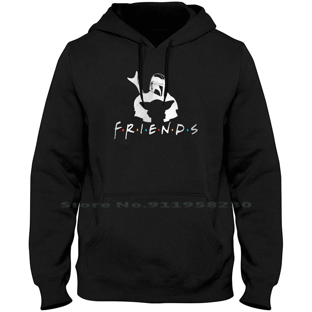 Friends Men Women Hoodie Pullover Sweater 6XL Big Size Cotton Nerd Game Ian End Me Ba