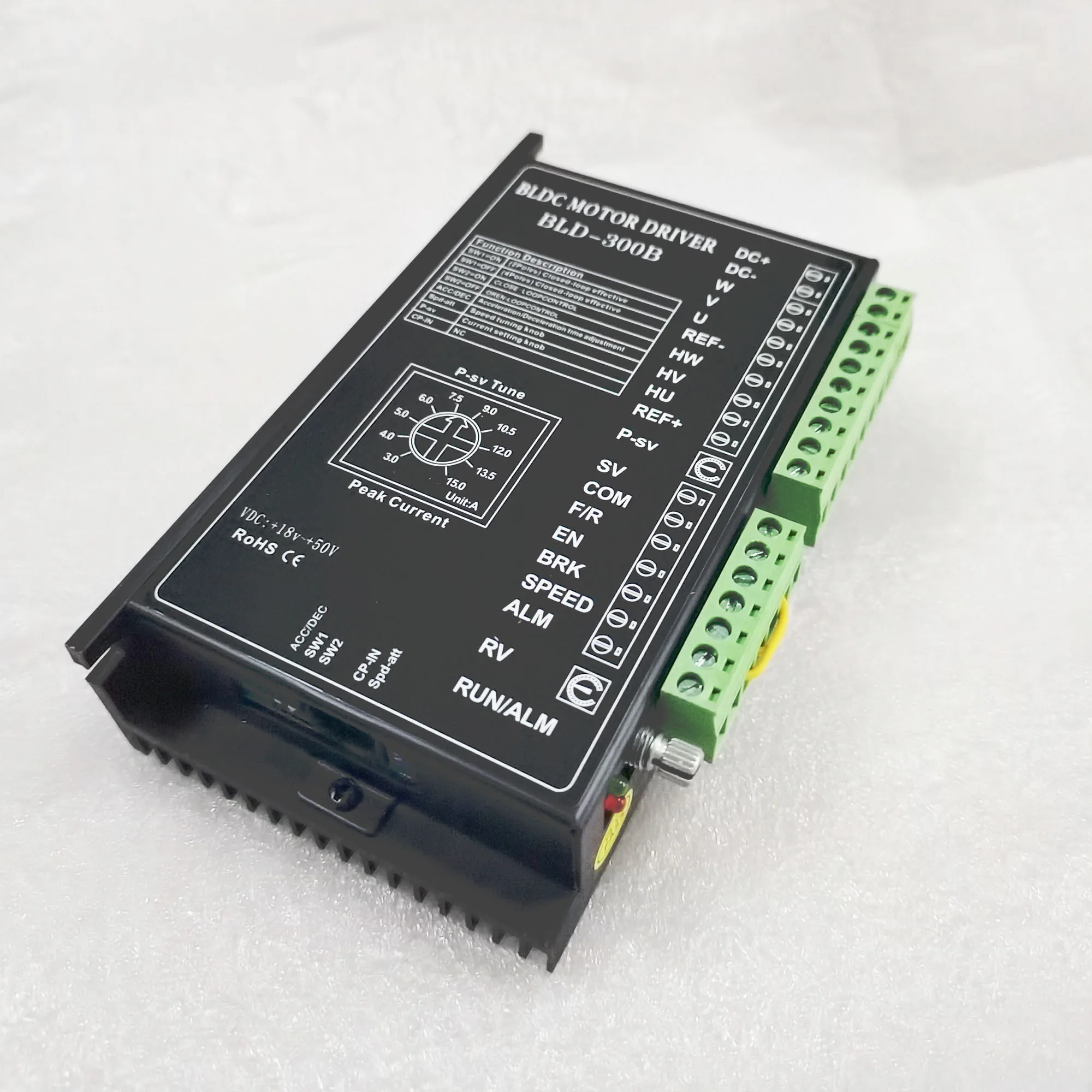 BLD-300B 300W 24V 36V 48V BLDC Motor Driver 18V-50V DC Brushless Motor Driver Controller