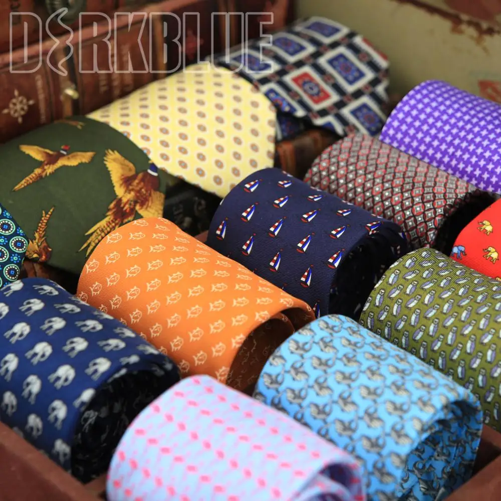 Skinny Tie Pattern Printed Checked Multicolor Mens Ties Slim Neckties Fashion New Arrival Suit Gift For Men Free Shipping