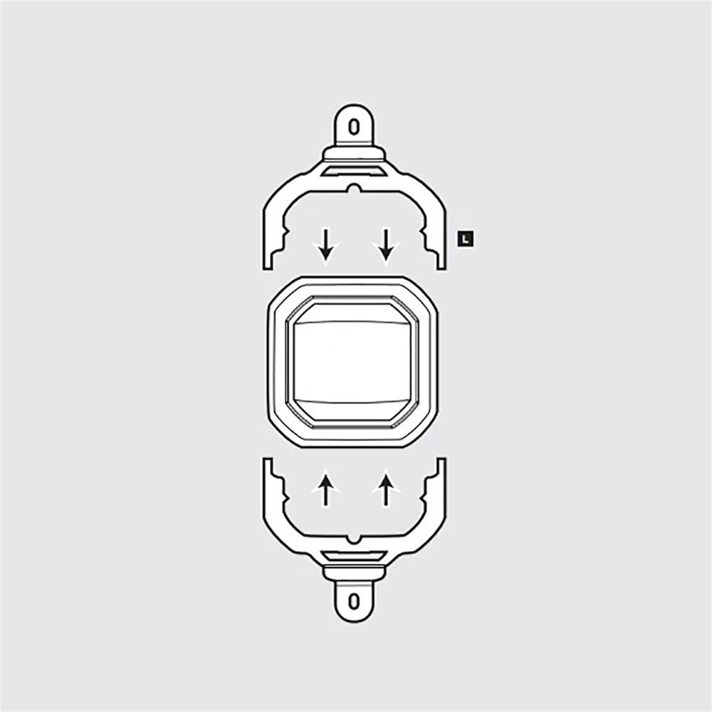 Coolerยึดหัวเข็มขัดยึดBucklerสำหรับH60 H100i H115i H150i RGB Platinum/XTรุ่นCoolingหม้อน้ำ