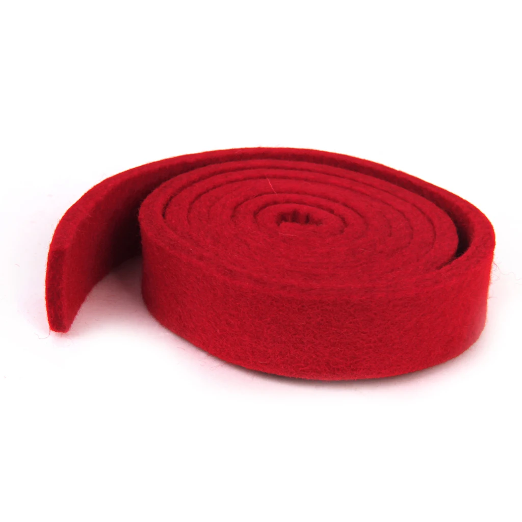 Red Tuning Wool Felt Temperament Strip Tapered Mute Great Piano Repair Part