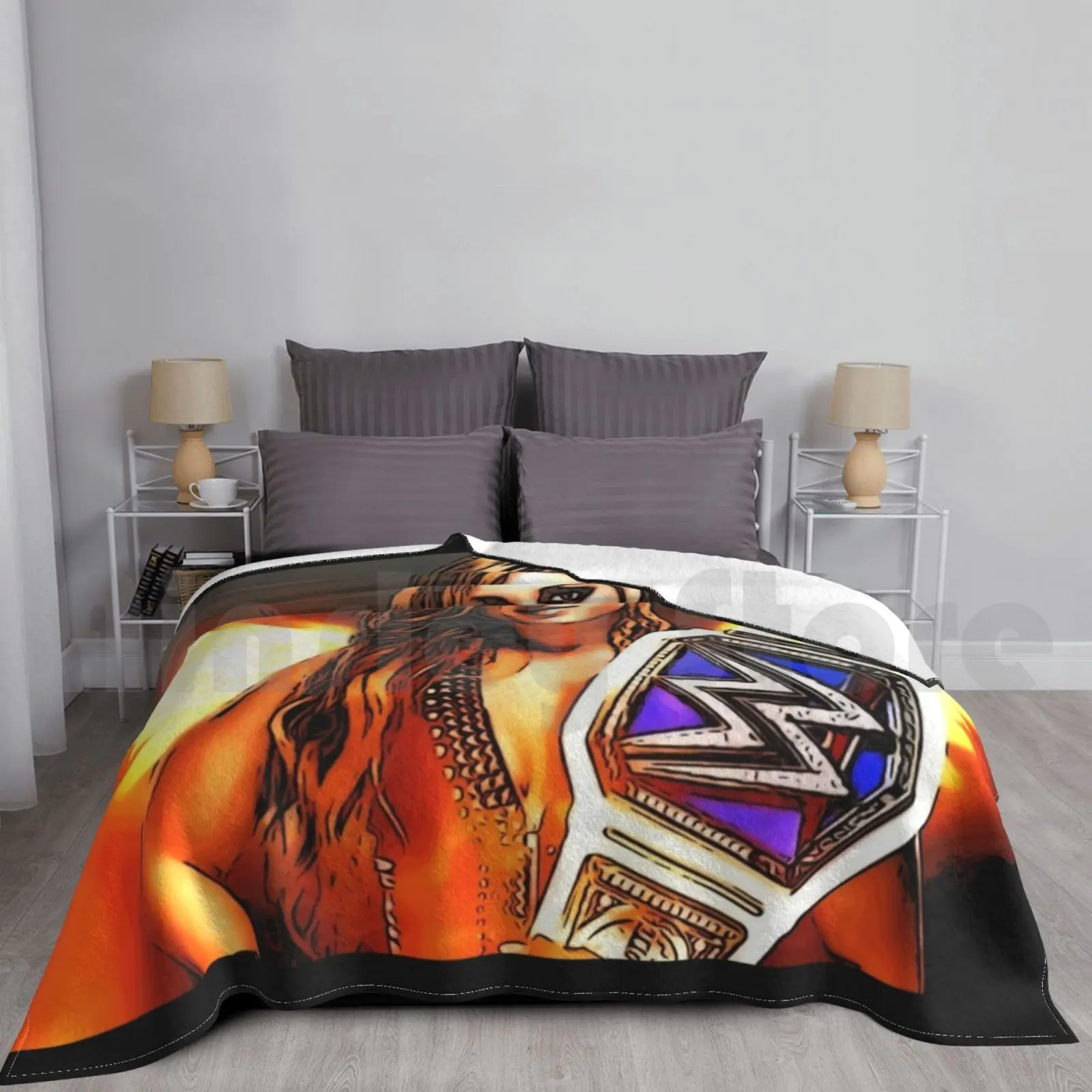 

The Man Blanket Super Soft Warm Light Thin The Man Wrestling