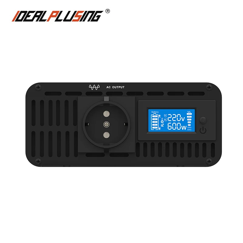 

1000W Power Pure Sine Wave Inverter 600W for Solar Electric Energy Generation 12VDC 24VDC 48VDC 60VDC 72VDC Input 120VAC 240VAC