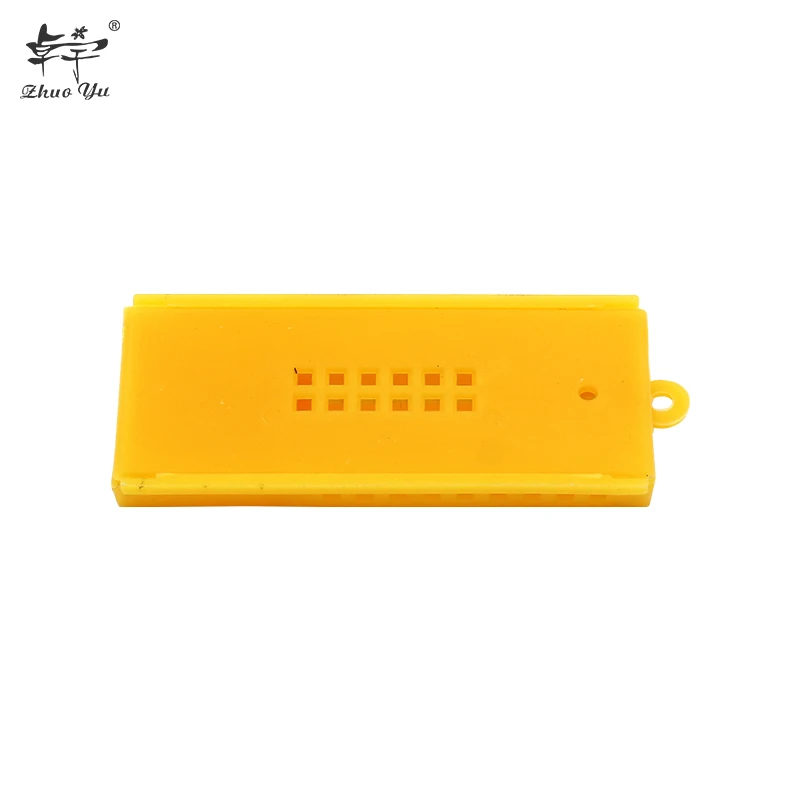 5PCS Beekeeping Transport Cages Bee Queen Rearing Cage Push-Pull Professional Beekeeper Equipments Yellow Apiculture