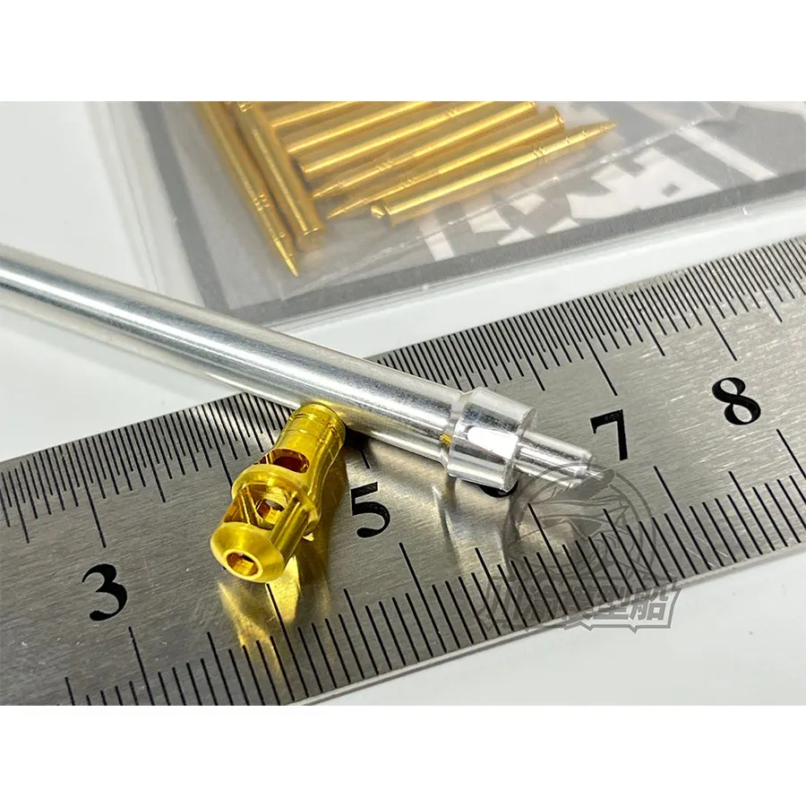 

1/35 Scale Metal Barrel Muzzle Brake Shell Kit for Tamiya 35170 German Panther Type G Early Version Model #CYT085