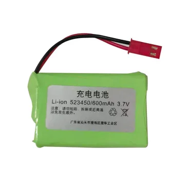 3.7V 600mAh  Li-ion Battery for RC toys Cars Tank Robot Electric water gun 3.7V rechargeable high capacity lithium battery