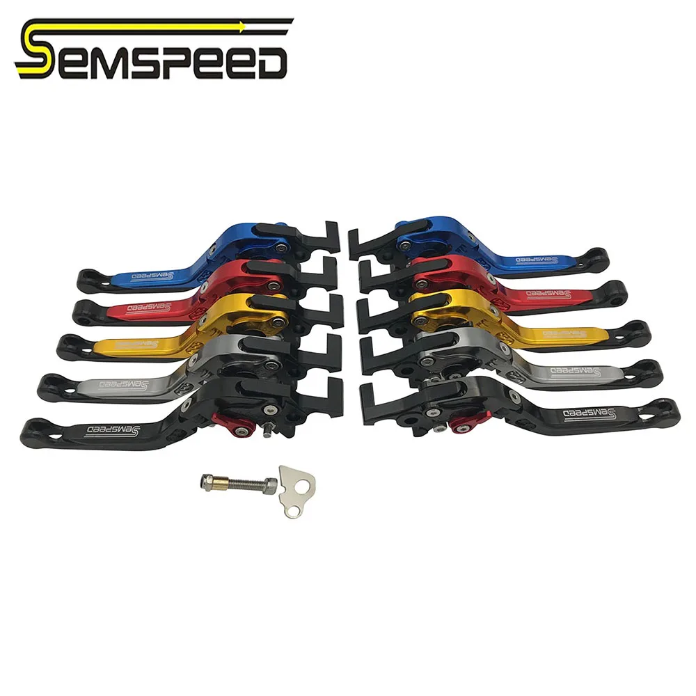 SEMSPEED NMAX 155 Parking Function Levers For YAMAHA N-MAX 150 2015-2019 2020 Motorcycle Folding Extendable Brake Clutch Levers