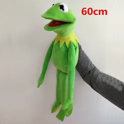 60cm=23.6inch The Muppets KERMIT FROG Stuffed animals Hand puppet Plush Baby Boy Toys for Children Birthday Gift
