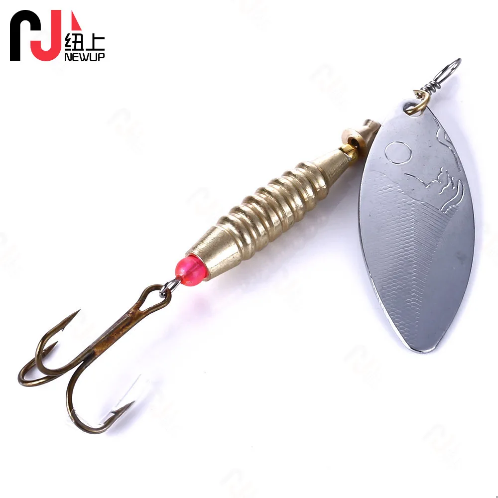 1 قطعة 10 سنتيمتر 17g الصيد Wobblers المرقط المعادن ملعقة الغزالون السحر تهزهز يطير الاصطناعي الطعم مع التريبل خطاف Swimbait باس معالجة