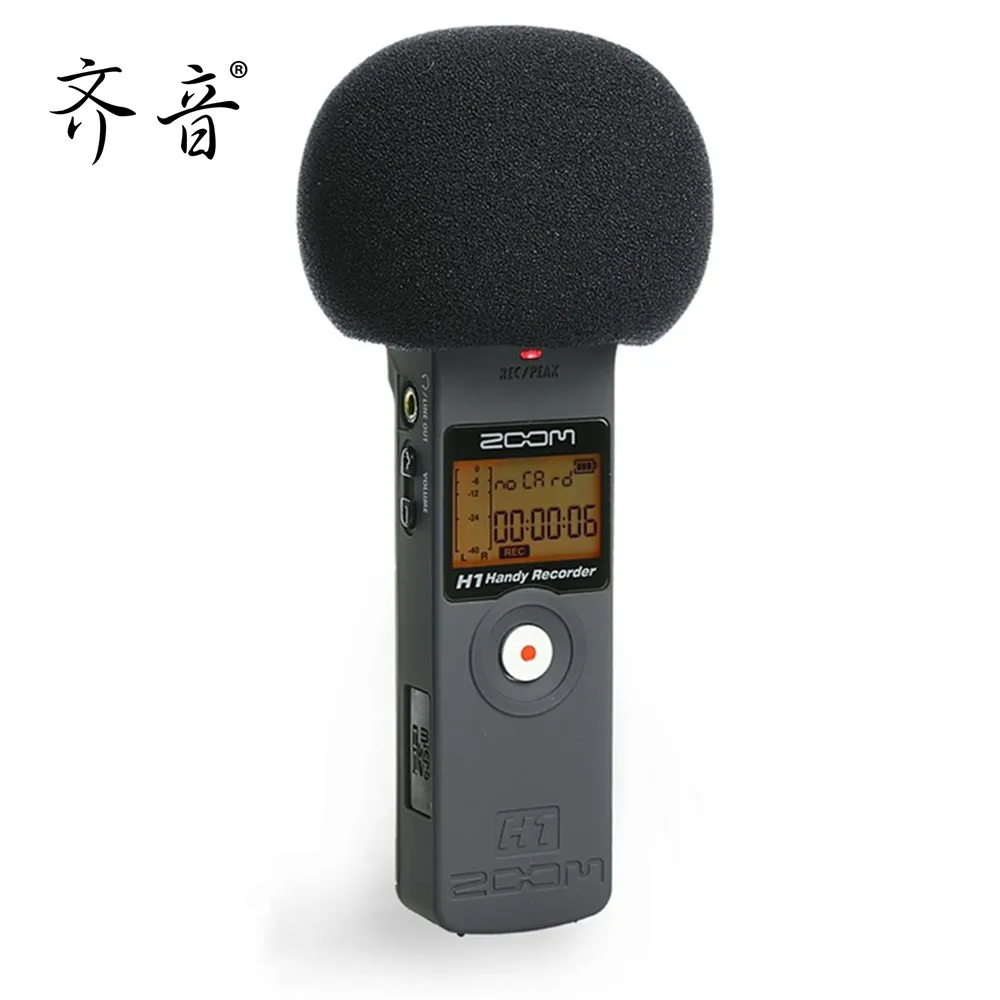 Mic cover High quality sponge windscreen windproof mic cover foam for ZOOM H1 H1N Foam cover for ZOOM H1 H1N