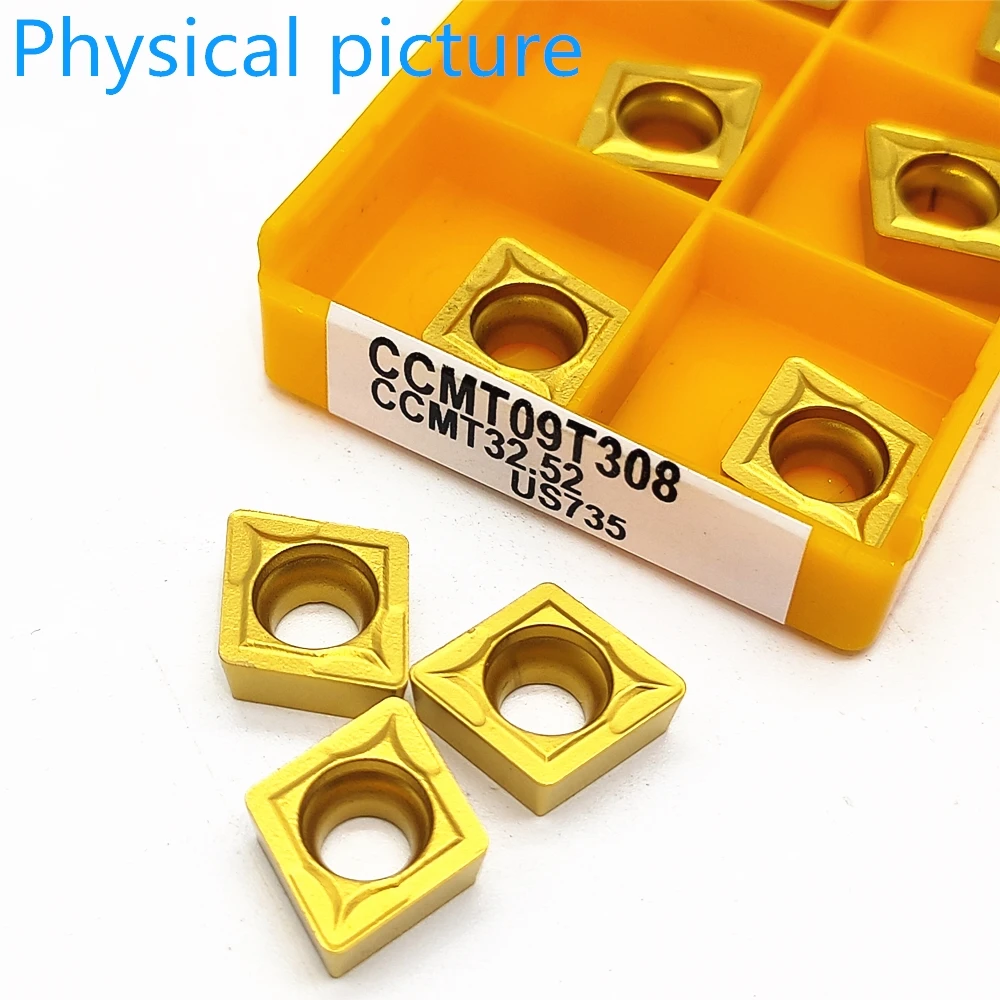 100 pz VP15TF UE6020 US735 inserto in metallo duro tornio utensile da tornio utensile da tornio utensile da fresatura utensile CNC