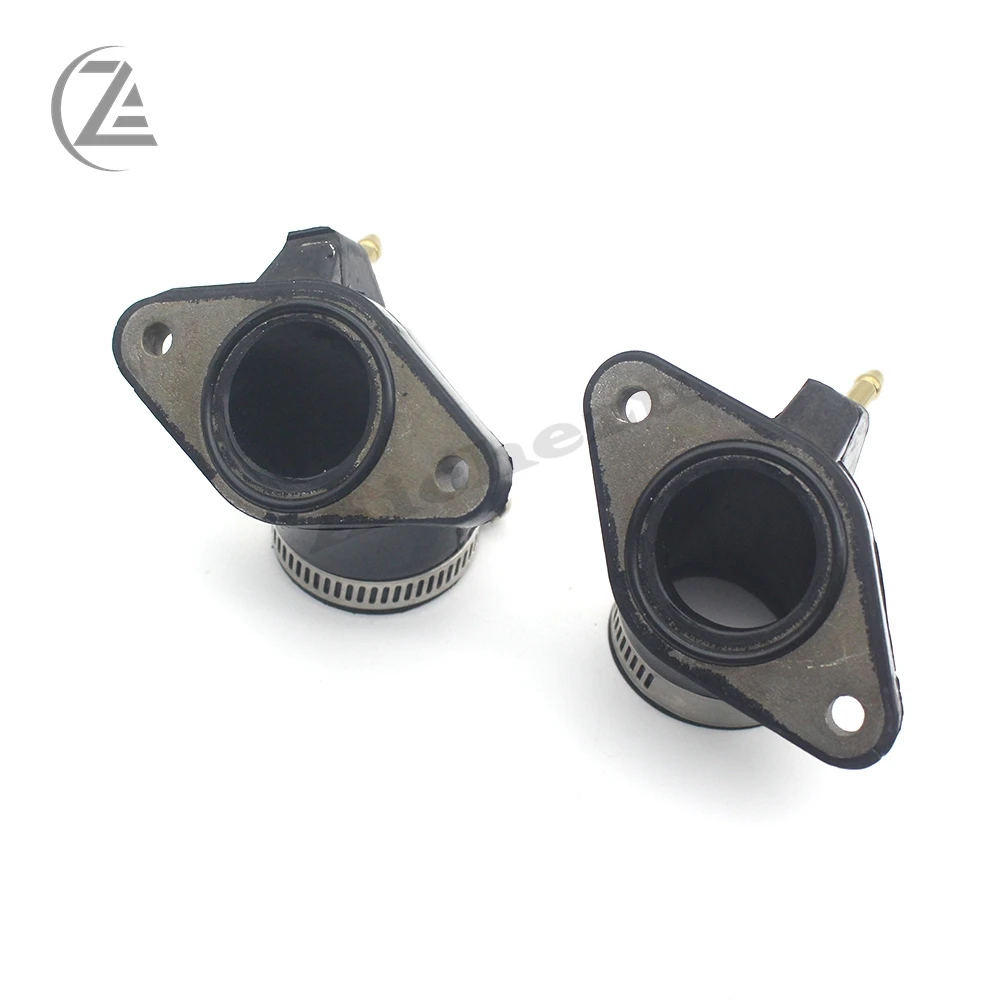 ACZ 2PCS Motor Carburetors Interface Carburetor Pad Intake outlet Manifold suit for Yamaha XVS400 XVS650 Dragstar V-star400 650