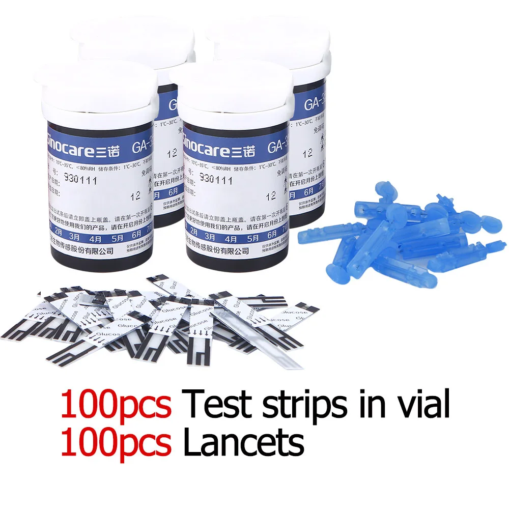 Variant: only 100 test strips
