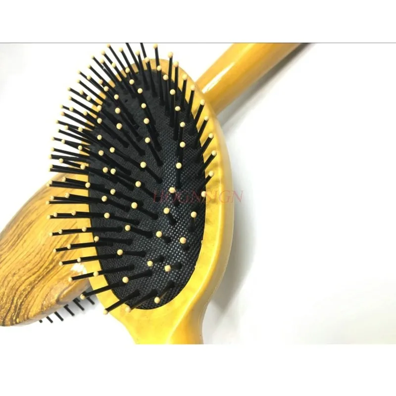 

wooden comb Airbag Air Cushion Comb Head Massage Meridian Wood Combs Home Anti-static Hair Loss Long Girls Hairbrush Large