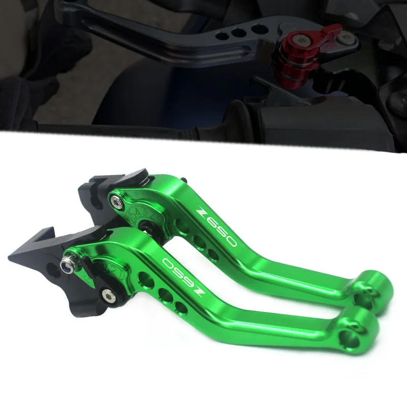 For Kawasaki Z650 Z-650 2017 2018 2019 2020 2021 Accessories Motorcycle Short Brake Clutch Levers Handle