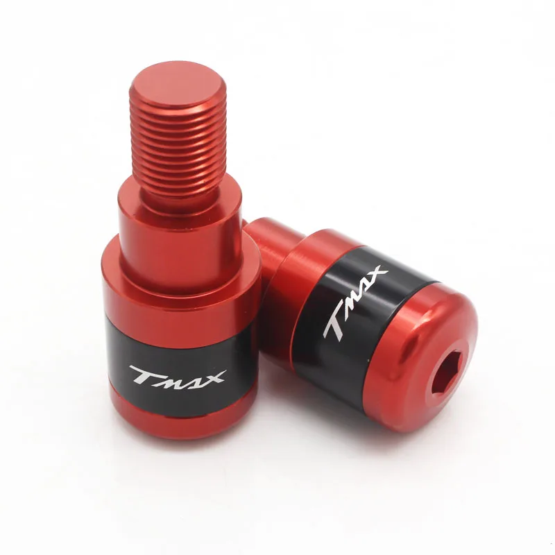 Motorcycle Accessories For YAMAHA TMAX T-Max 500 530 CNC Aluminum Motorcycle Handlebar Grip Ends Protector for TMAX logo